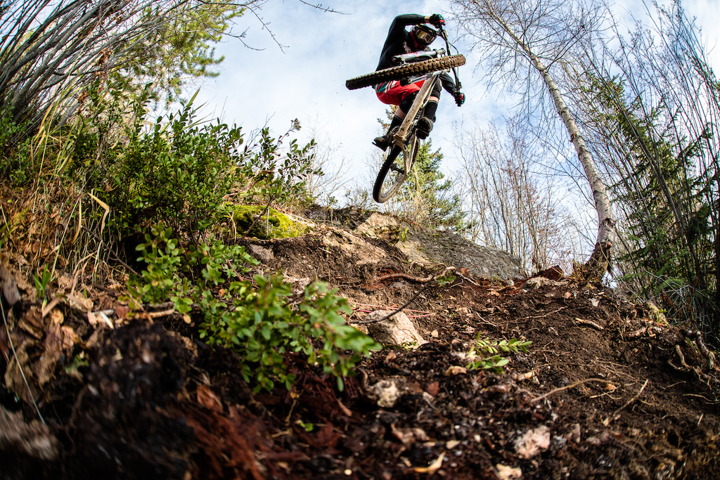 Noah flying over the loamy goodness.