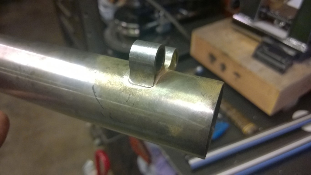 After brazing, prior to finishing.