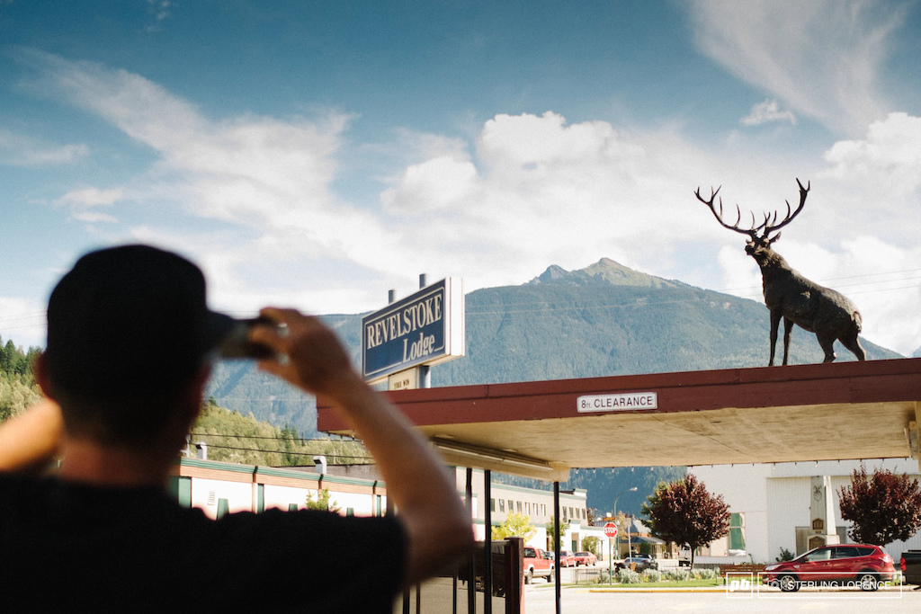 Matt Hunter and Andrew Shandro in Revelstoke, British Columbia, Canada