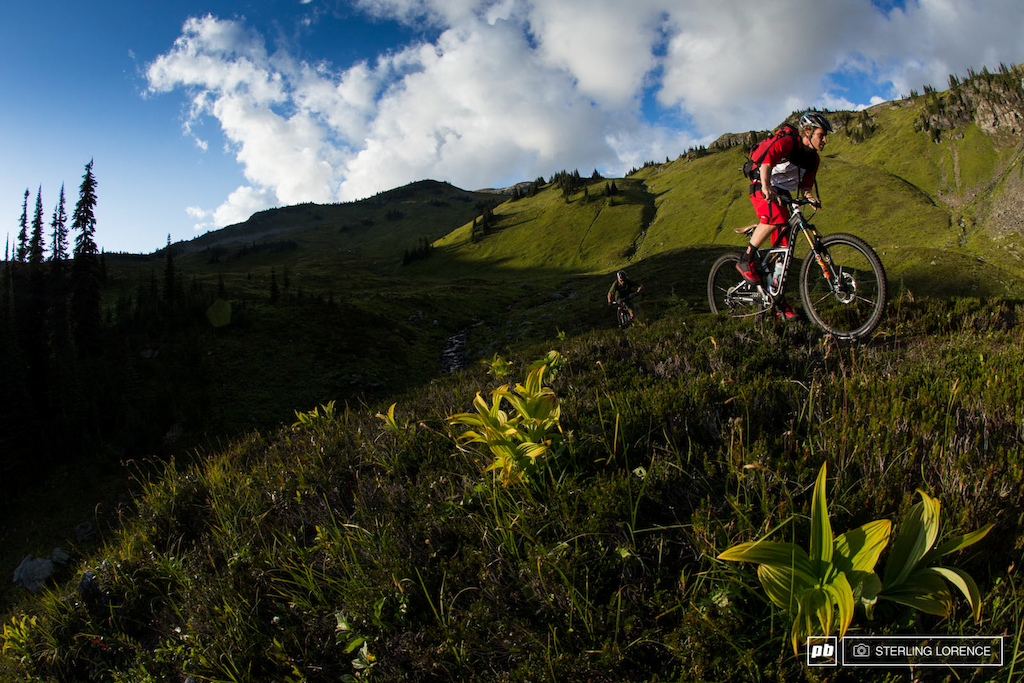 Matt Hunter and Andrew Shandro in Revelstoke, British Columbia, Canada