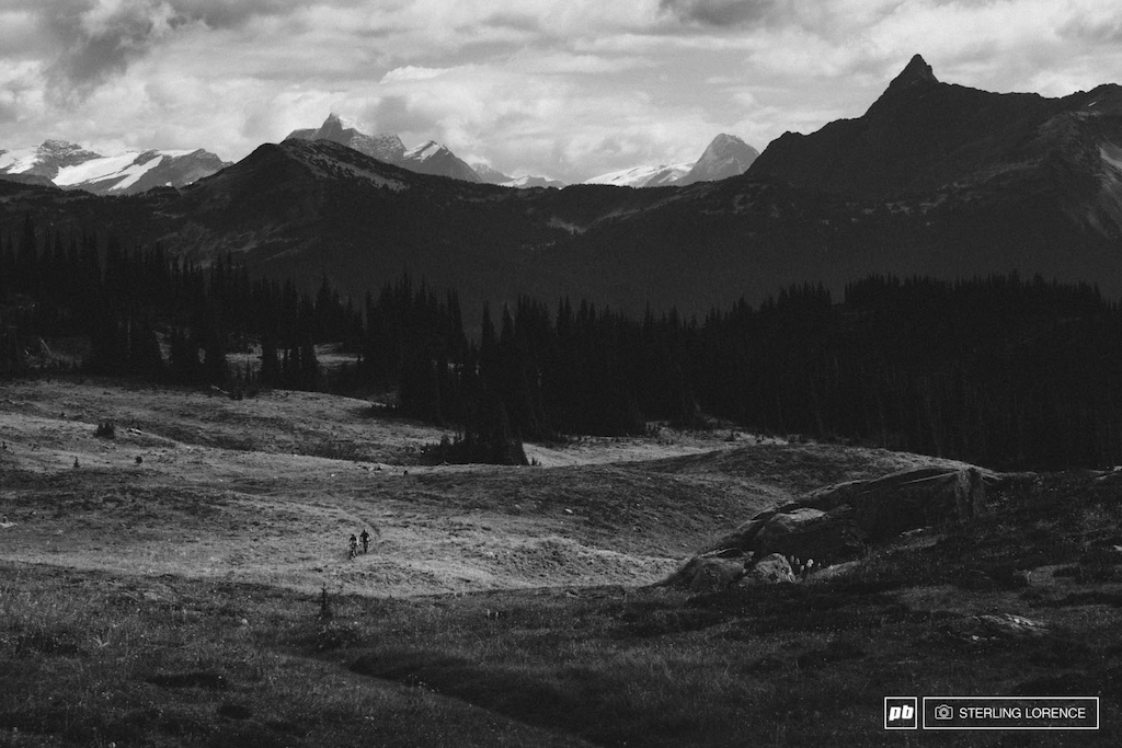 Matt Hunter and Andrew Shandro in Revelstoke, British Columbia, Canada