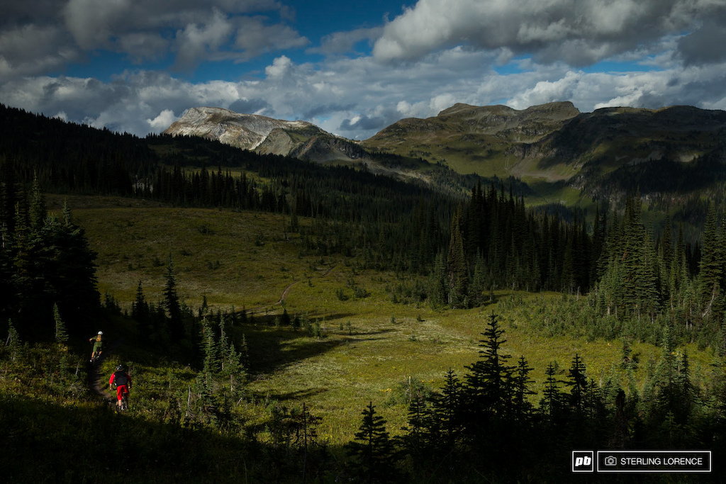 Matt Hunter and Andrew Shandro in Revelstoke, British Columbia, Canada