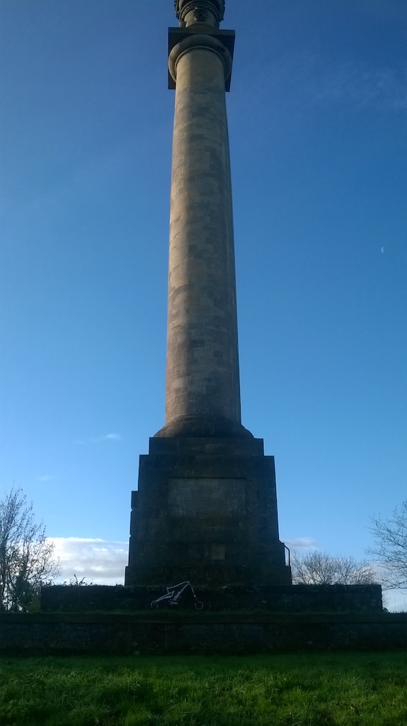 Cycled to Hood Monument earlier:)