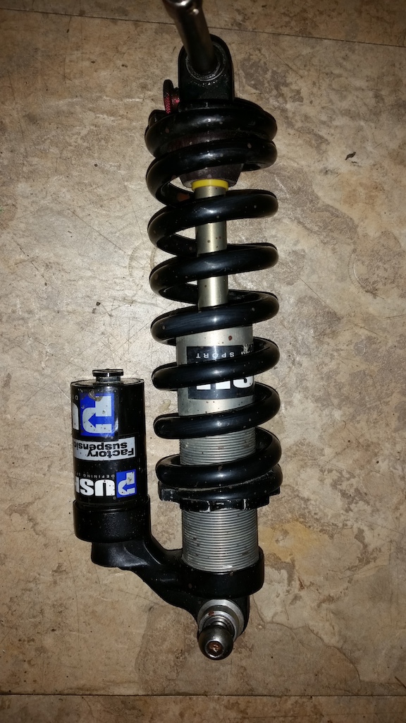 pushed fox van-e 500lb spring