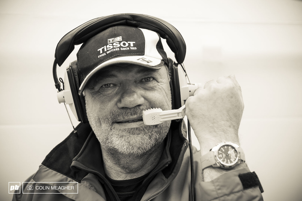 The official time keeper for the UCI. This man is responsible for making sure we know who got the green light for every single race over the season.