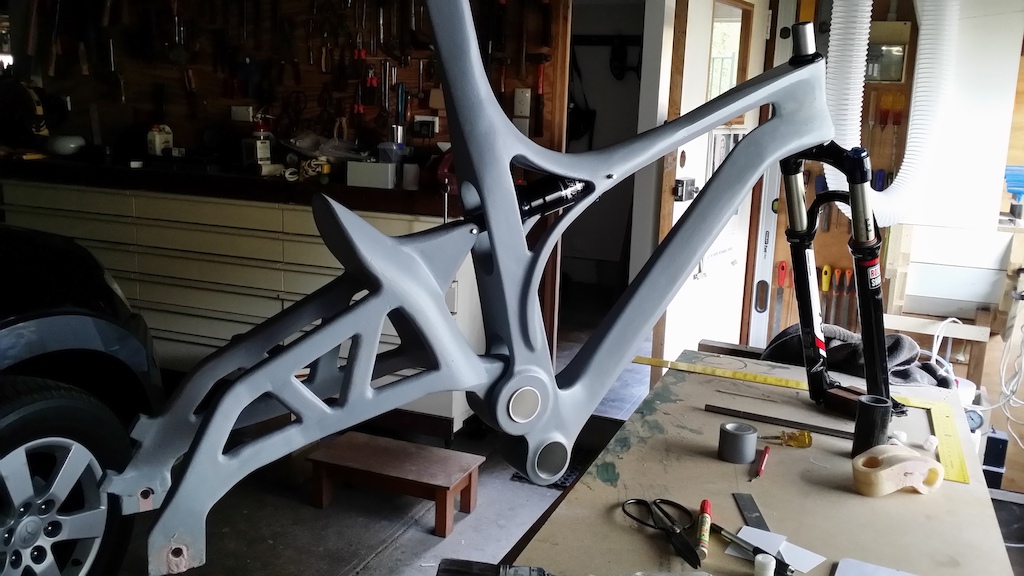 foam plug for carbon frame