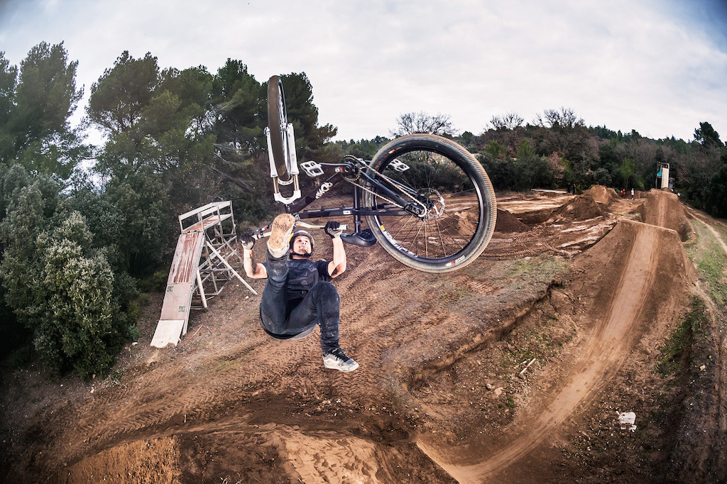 Often better seen from above. No drone though... Yannick Granieri classic flip-whip in beautiful Provence...