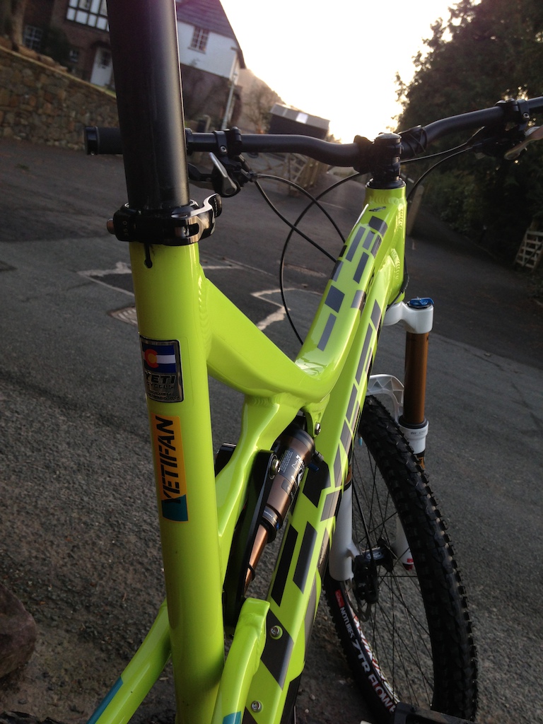 2013 Yeti 575 full Shimano XT and Fox MINT