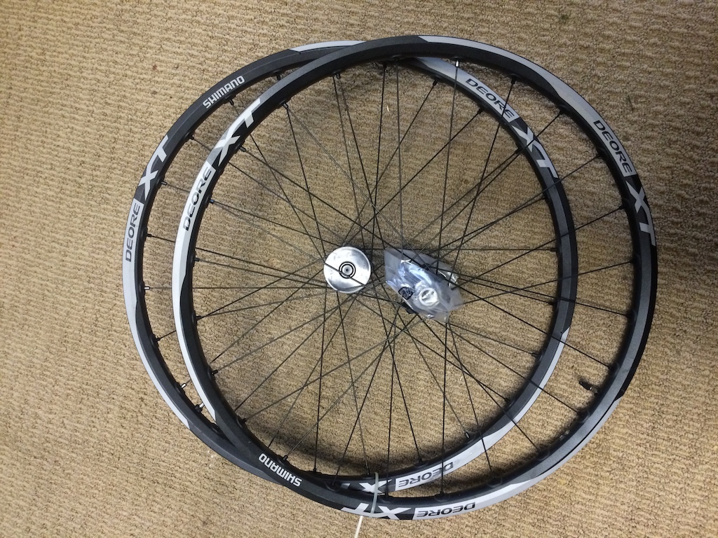Shimano XT 26" wheelset for sale - $400