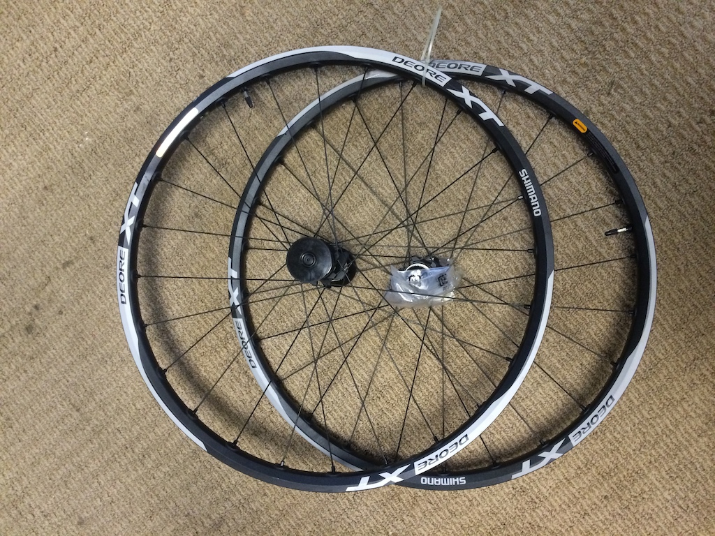 Shimano XT 26" wheelset for sale - $400