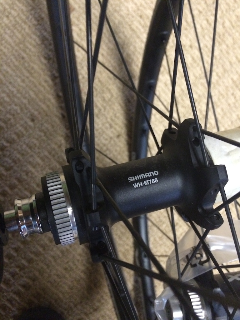 Shimano XT 26" wheelset for sale - $400