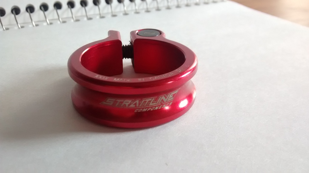 2014 Red Straitline Seat post Clamp/Collar