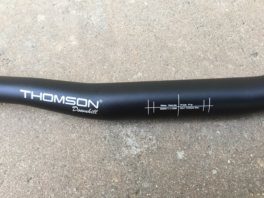 2014 THOMPSON DOWNHILL HANDLEBAR 780mm Wide / 31.8mm Clamping Sur