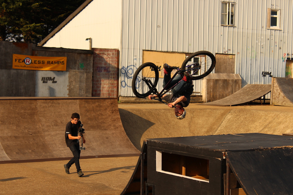 ROM skatepark. Filming for ride your way!!