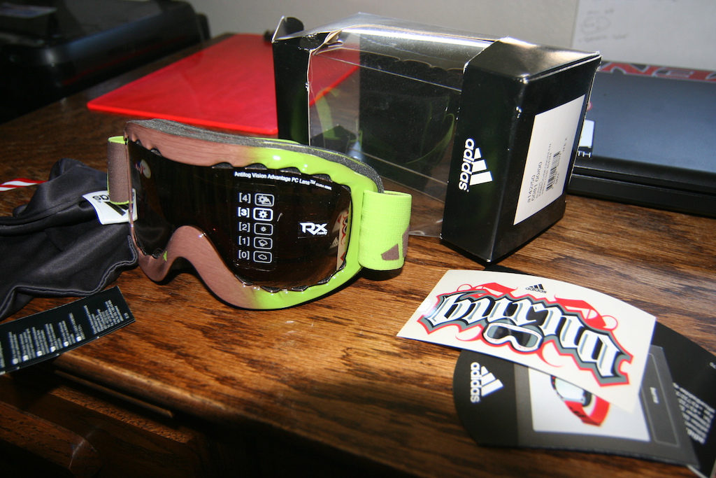 2014 Adidas Goggles, Green