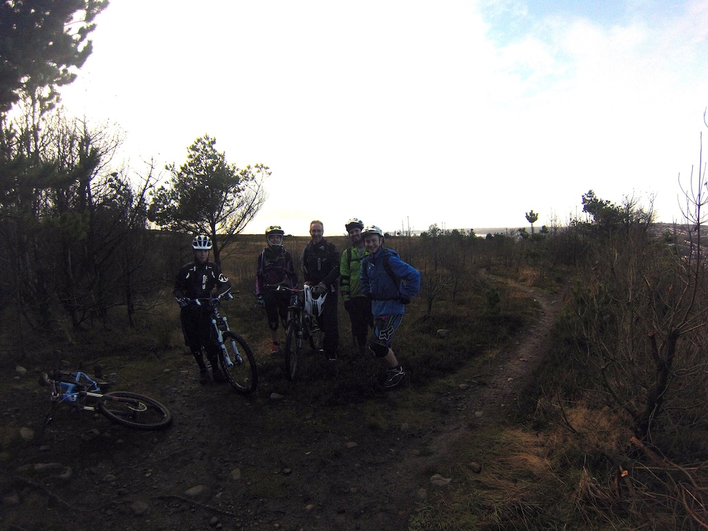 Photo-op at the head of the Kilvey trails.