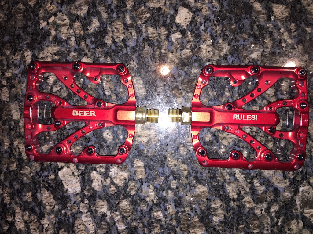 Bankofdad's new pedals. Thanks WTH and Tyler!