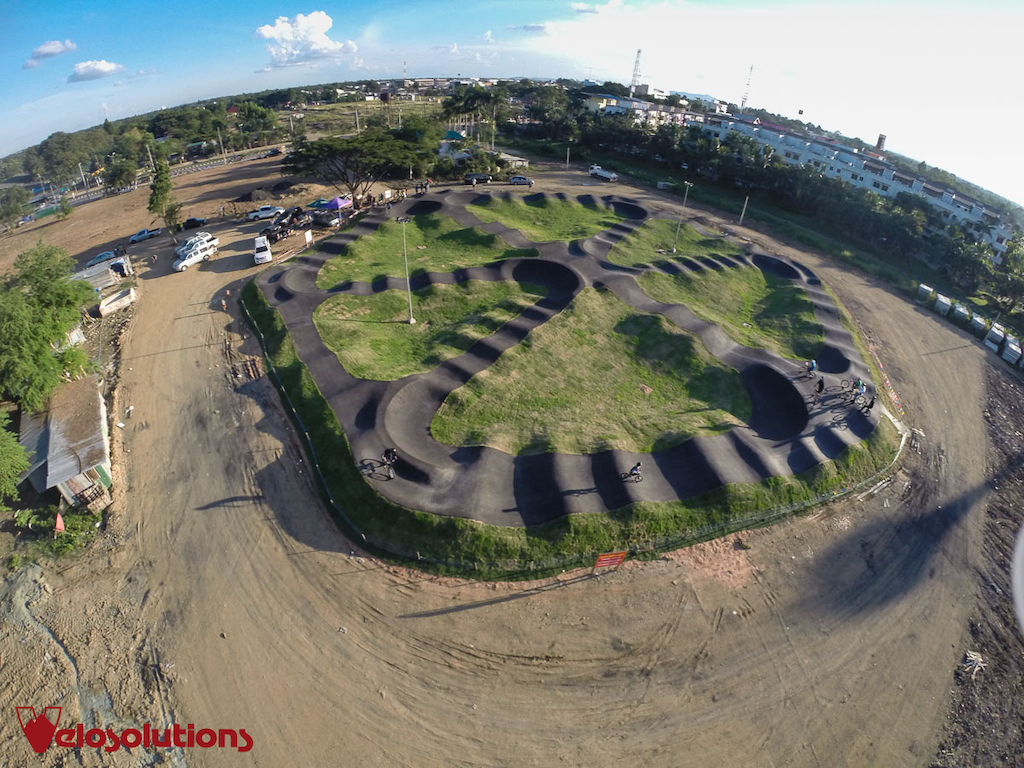 The fist Velosolutions asphalt pump track in Asia!