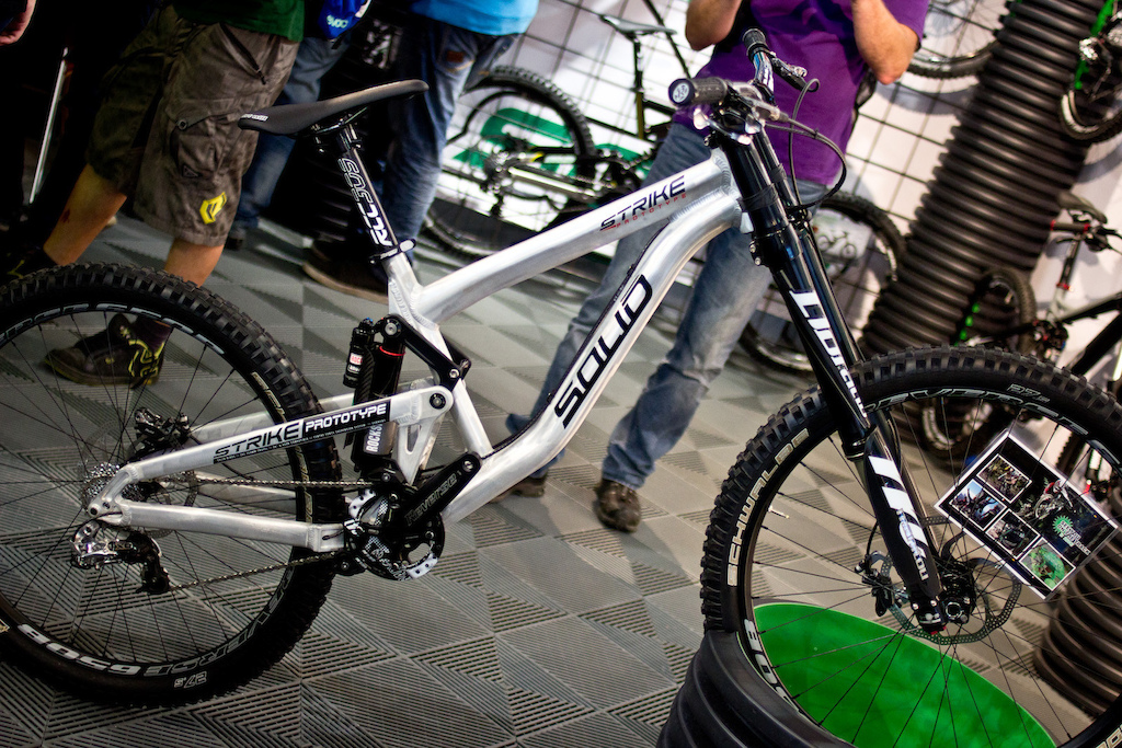 Solid's New dh bike.