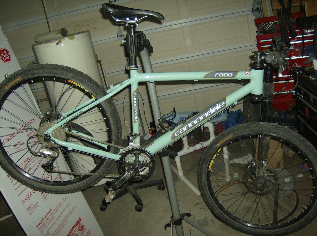 2002 Cannondale Lefty F800, $375 OBO, awesome xc/commuter