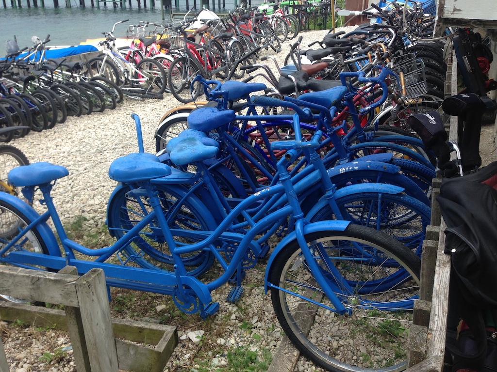 A local bike rentals rejects.