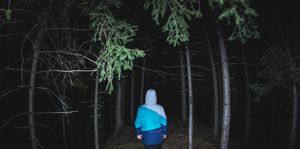 Hiking through the night