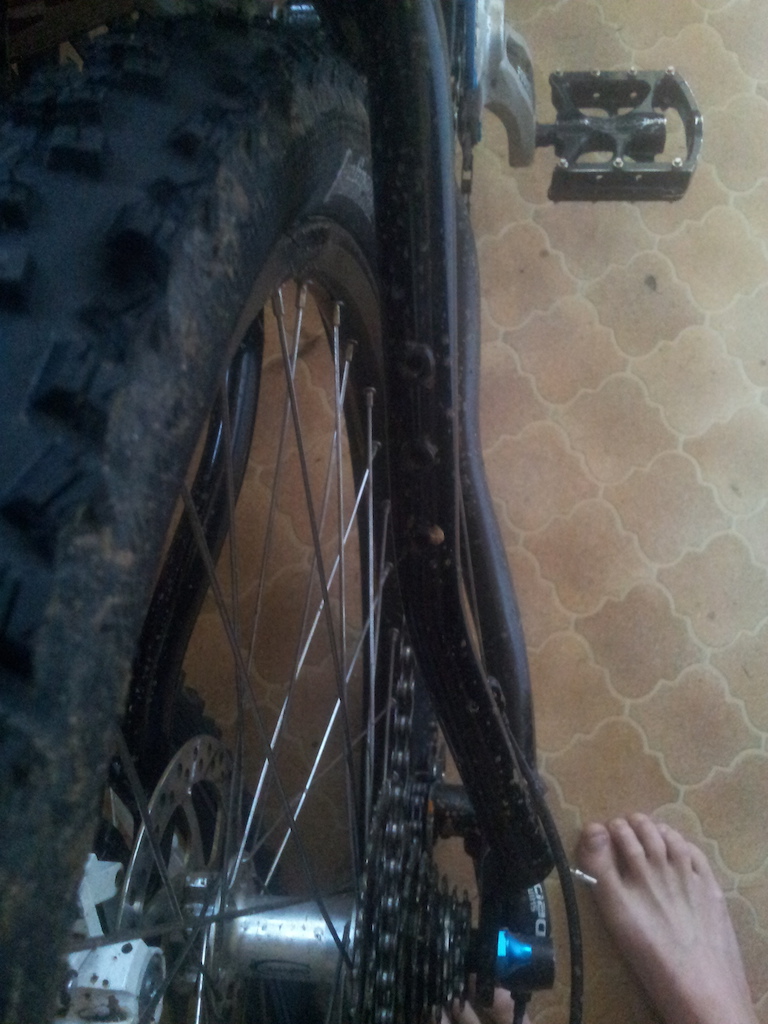 1996 1995 tange reare mtb custom built