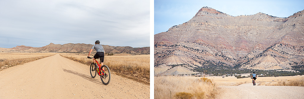 Mark Mueller rides the Sarlacc Trail near Fruita, Colorado.