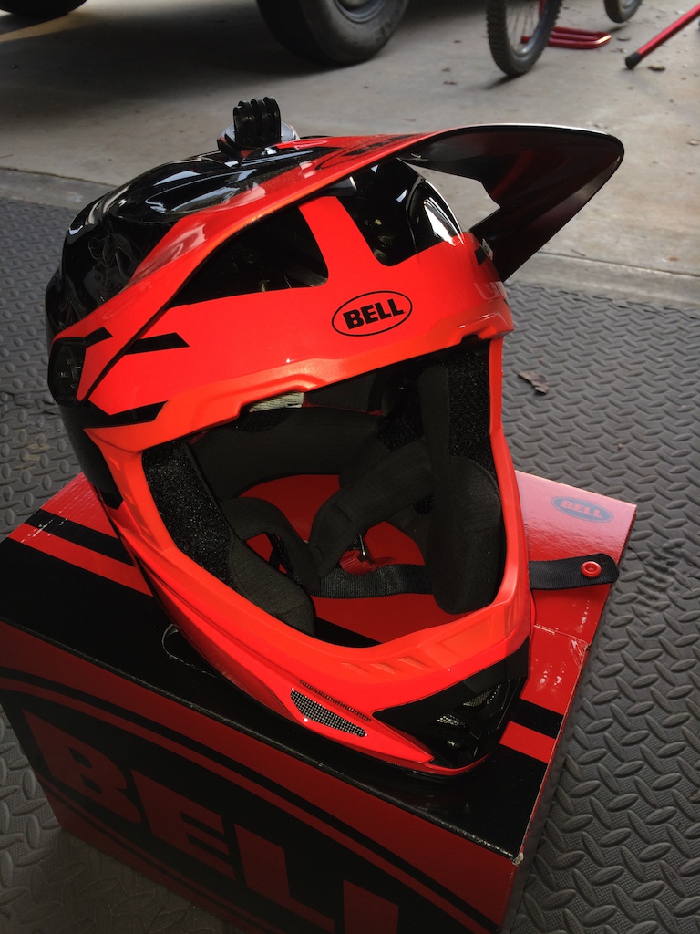 2015 Bell Full 9 Infa red carbon helmet BRAND NEW