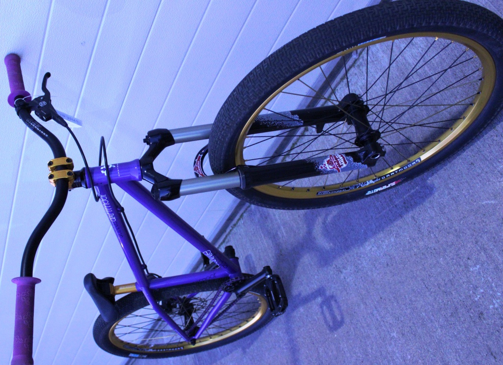 2011 Slam69 Custom Build - 2nd Hand Purple Dartmoor Quinnie - Complete Bike
