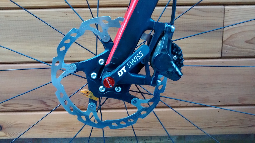Giant Defy Advanced Pro 1 

Shimano 160mm front rotor and +20mm disc brake adapter
