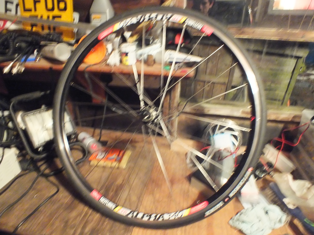 0 Stans Olympic 355 on Goldtec AM 15mm hub