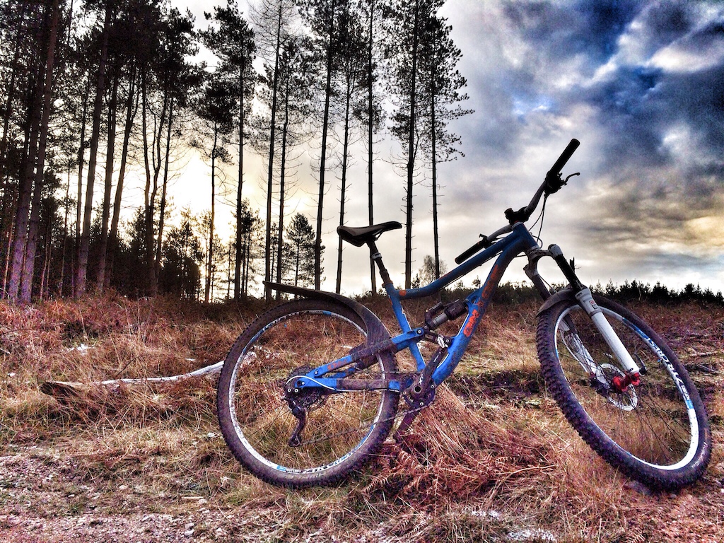 Early morning ride round FTD cannock chase