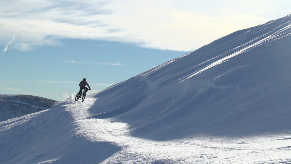 Frame grabs from a project to film downhill mountainbiking on snow in Scotland.  Amazing couple of days.  Can't wait to get editing.
