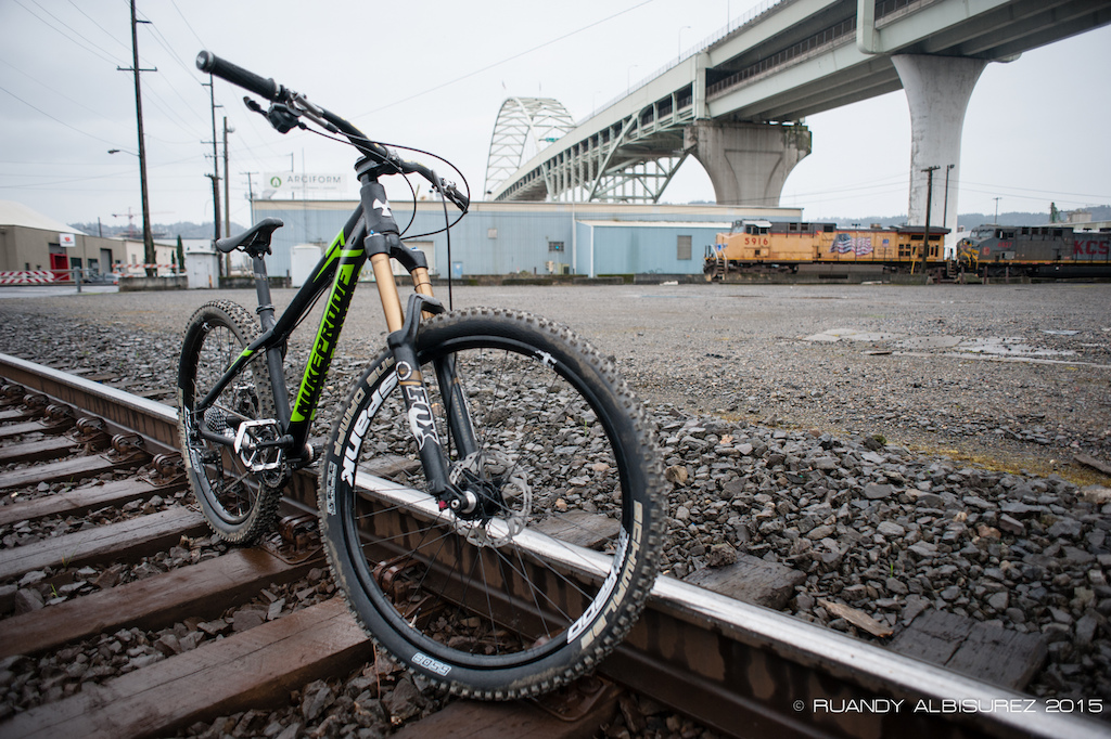 Nukeproof Scout custom builds from Hi-5 Bikes in Portland.
