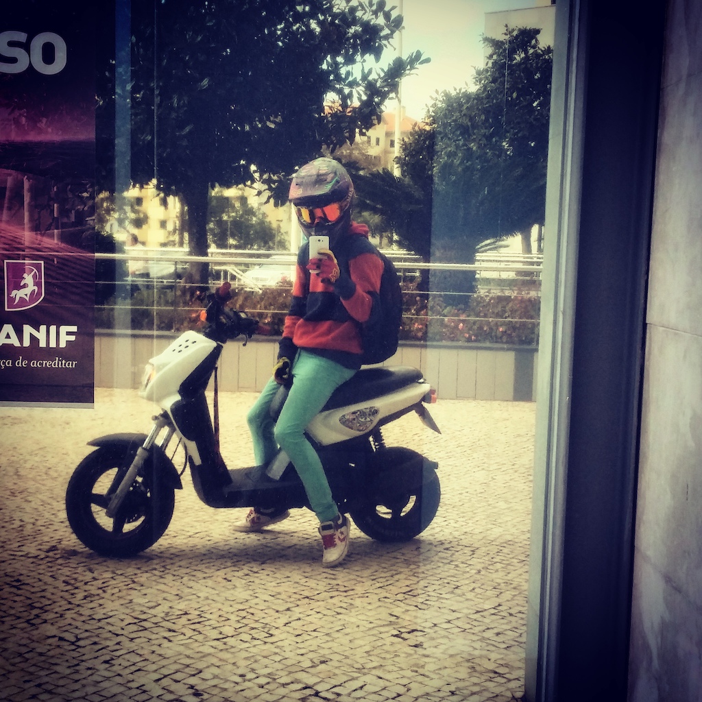 Selfie in the mirror, nearby BANIF !