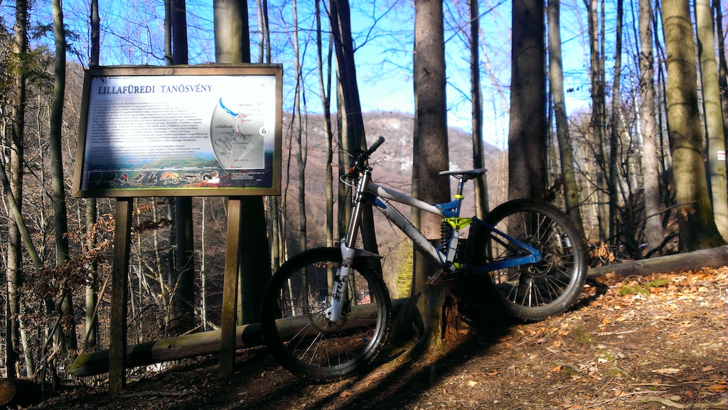 Yeah! I took a lap on the Lillafüred trail. :D