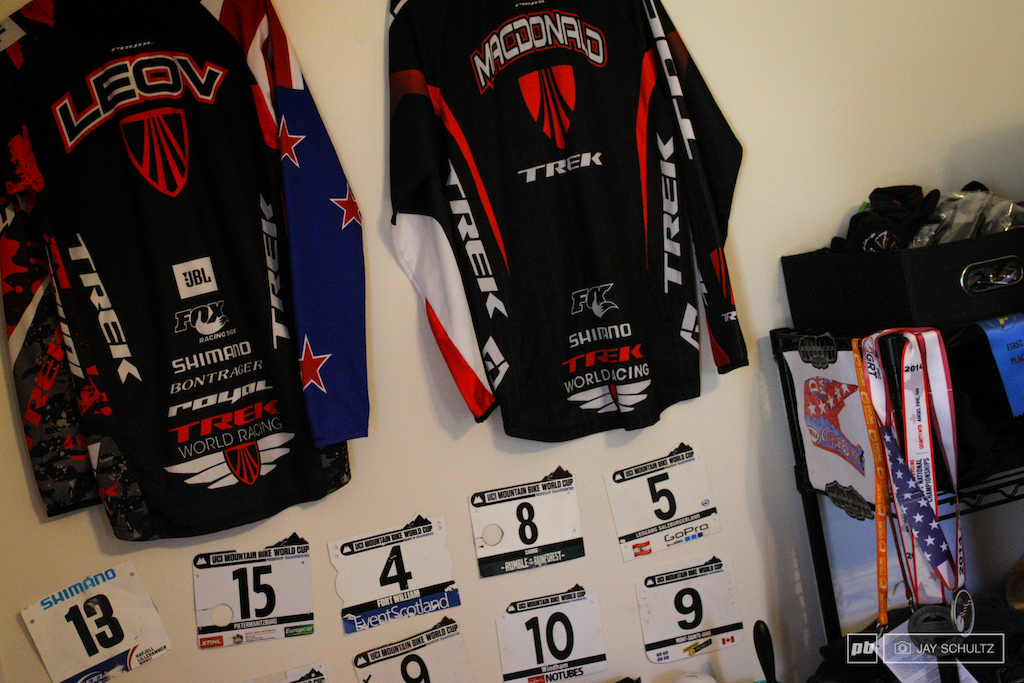 Mementos of Teammates Past – Parting gifts from former TWR teammates BrookMac and Justin adorn the wall in Neko's bedroom. Time past and new seasons mean there are changes for each, but no doubt they are all friends for life.