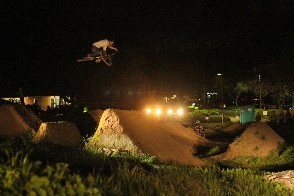 Last post sesh went well into the dark lit by surrounding vehicles.  It was cool.