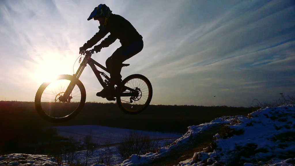 The Greatest Winter in Warsaw Ever:) Lots, lots of riding.. on Scott Voltage fr 30 2013