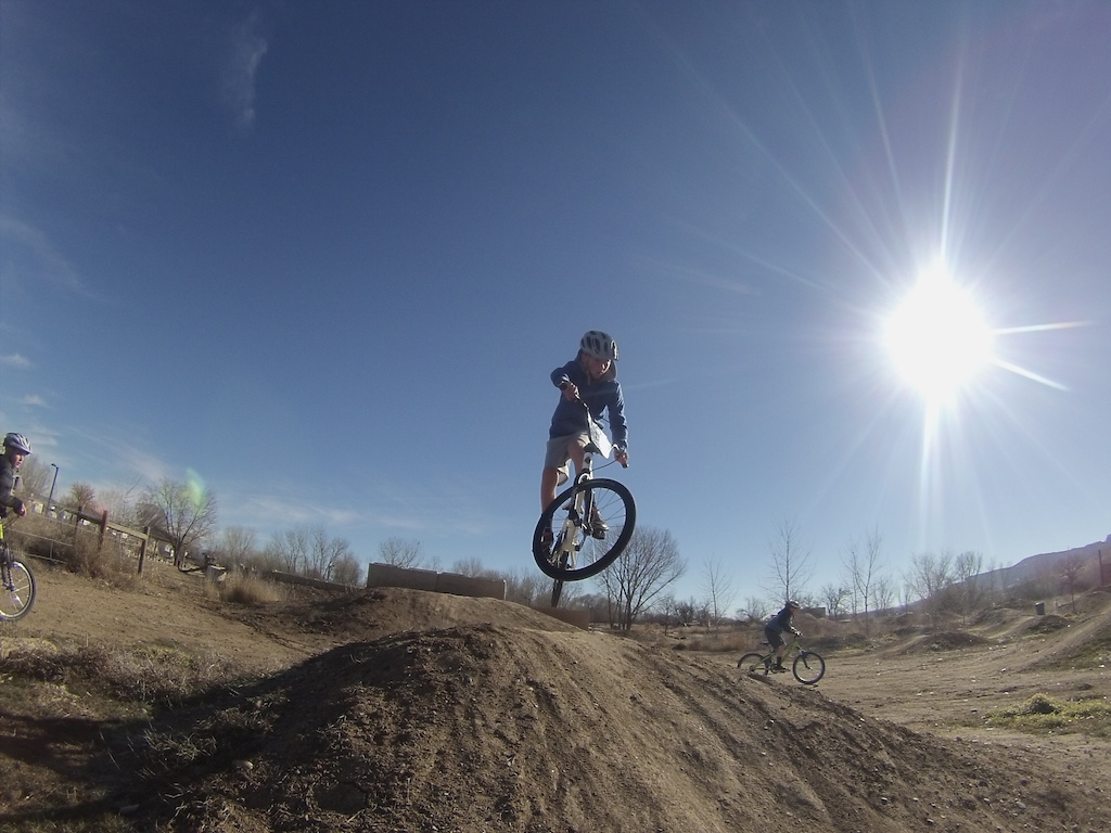 Riding in Fruita with Trickey Mickey, Vanglorious Vanson, and Tabeuache Tal