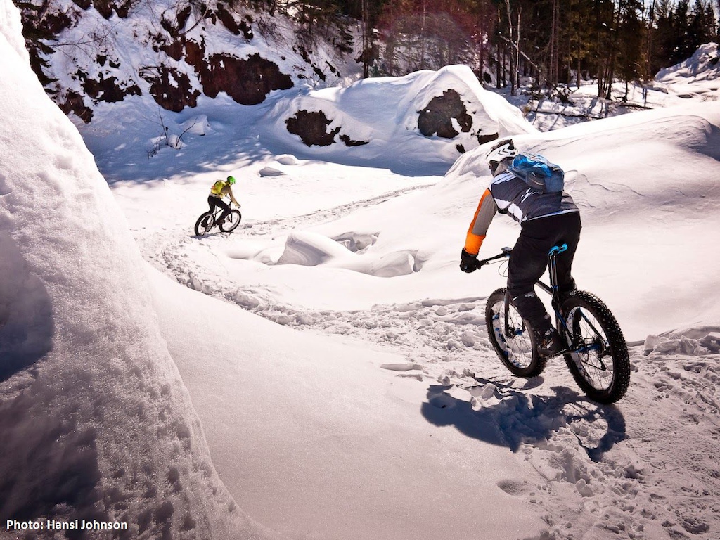 at Lester River Trail Duluth Traverse in Duluth, Minnesota, United