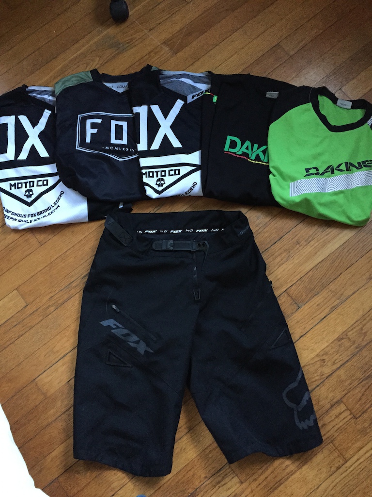 FOX and DAKINE riding gear $100