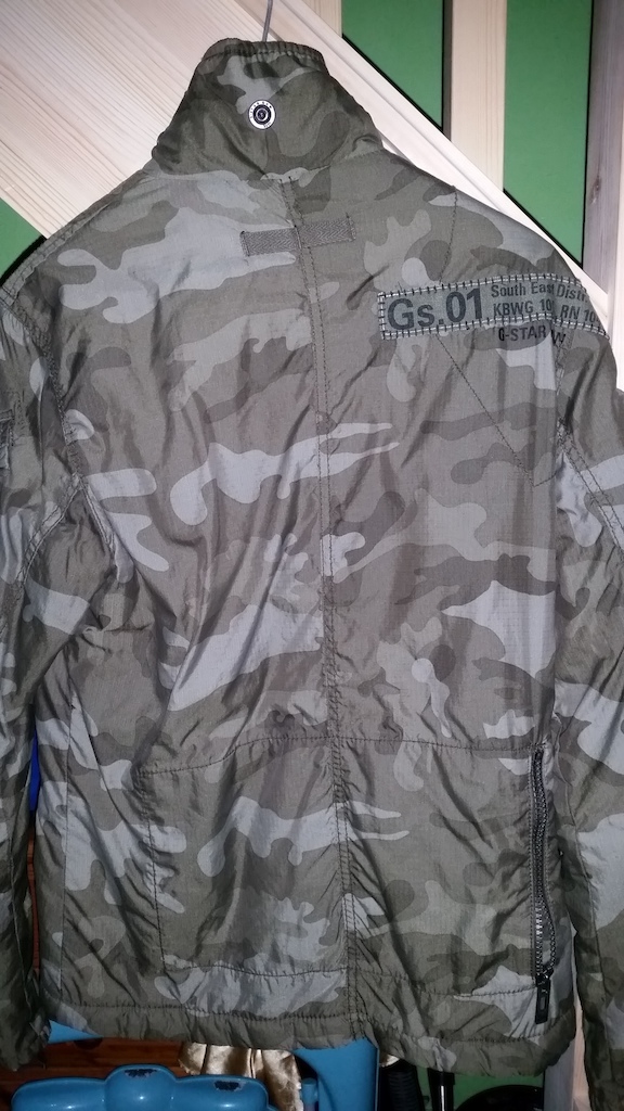 0 g star camo jacket med /large