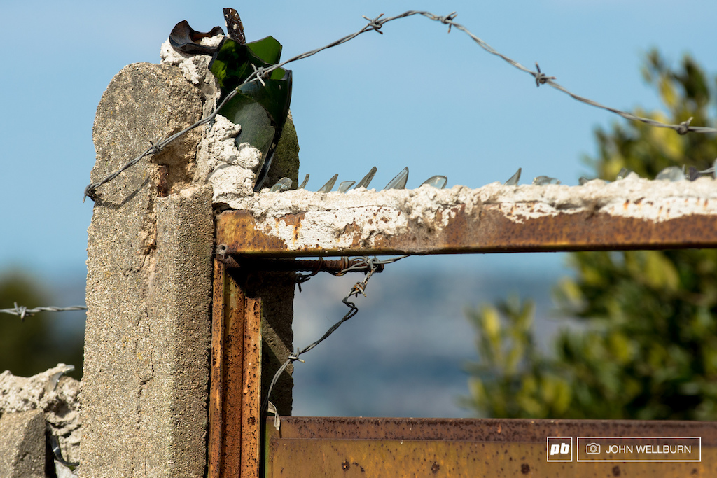 When you bail in Valpo you may need to top up your tetanus. The sidelines are a friendly mixture of broken glass barbed wire jagged concrete and rusty metal.