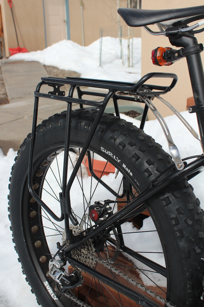 2011 Surly Pugsley Fatbike, Size Medium, + Racks, Bags, and Other