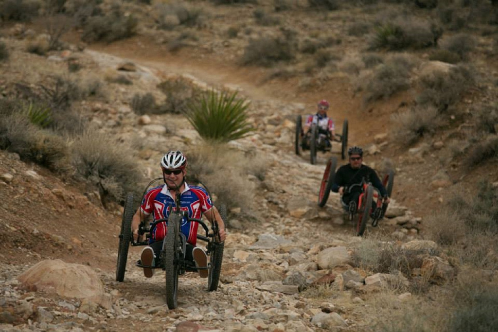 Lasher Sports sponsors the Hand Bike category for the Super D race at the DVO Reaper Madness event.