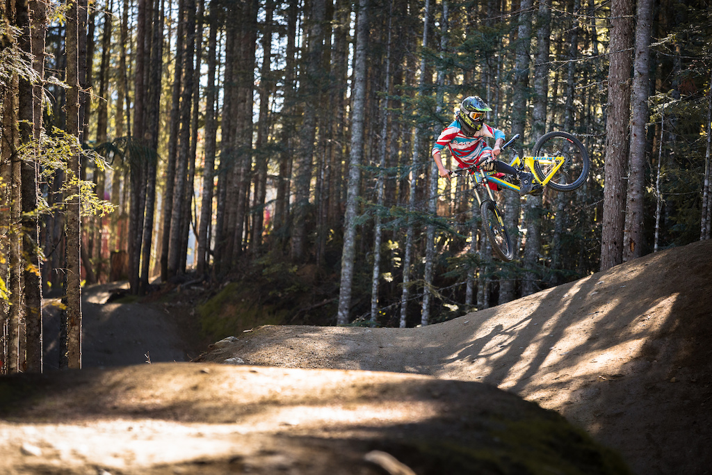 Trevor Berg at Dirt Merchant in Whistler, British Columbia, Canada ...