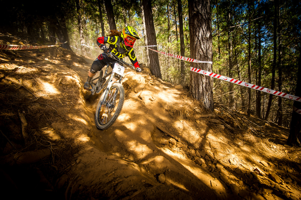Tegan Molloy was riding fast all week and was rewarded with 3rd place,