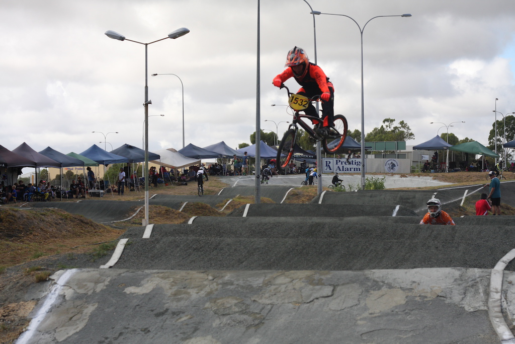 dylan at wanneroo bmx track in Perth, Australia photo by
